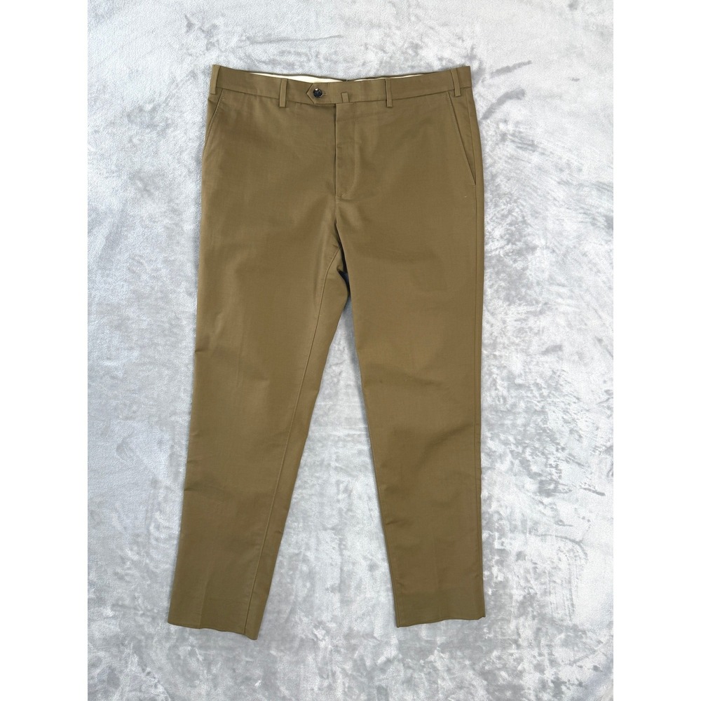 Loro Piana Carlo Trousers Mens 38 Brown Chino Hyannis Pants Italy Preppy Luxury